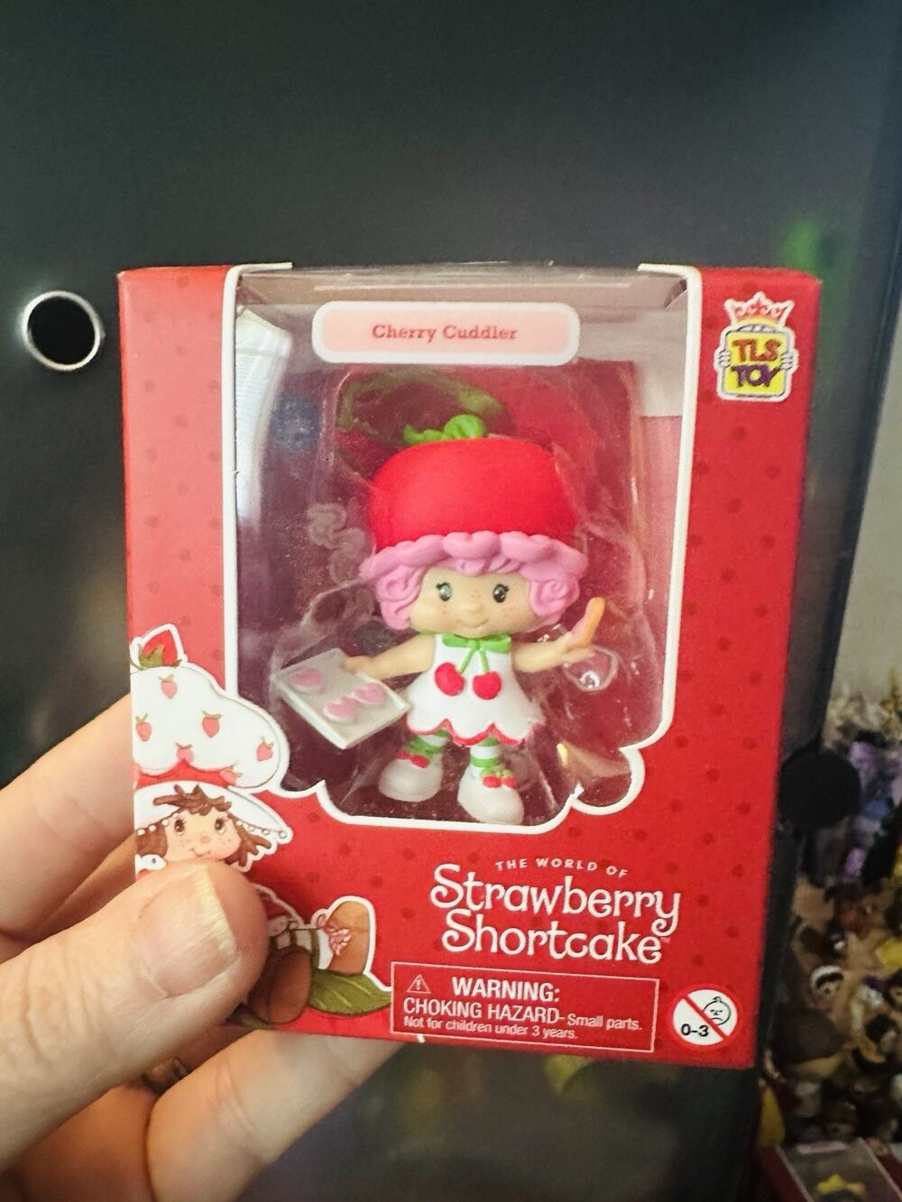 The Loyal Subjects CheeBe! Strawberry Shortcake Cherry Cuddler Boxed Figure 2025